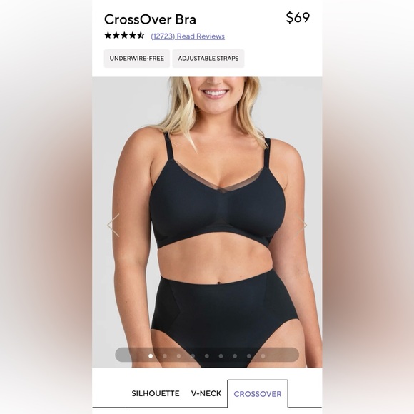 Two Honeylove Crossover Bras - Picture 2 of 11